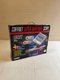 Coffret Super Nintendo Scope complet - Vue de face