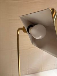 Lampadaire réglable mid-century en laiton - Vue de l'interieur