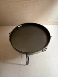 Table basse pliable de ferronnerie marocaine - Vue du dessus