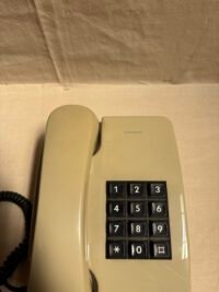 Téléphone Siemens années 80 - Vue du dessus