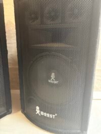Détails de la paire d'enceintes BOOST BL 1220 - Vue de face
