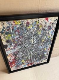 Graffiti Kesa 68,5x57 - Vue de proche