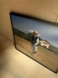 Photographie Fujisan de François Cavelier tirage chromogénique 50x60 contrecollé - Vue de profil