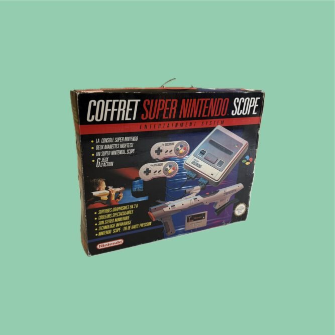 Coffret Super Nintendo Scope